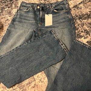 Zara Indigo Blue Denim Jeans